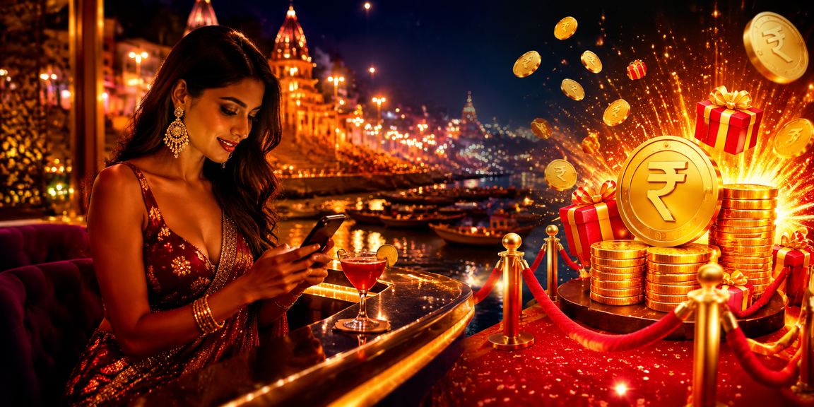 Mobile payment transaction interface in Varanasi setting